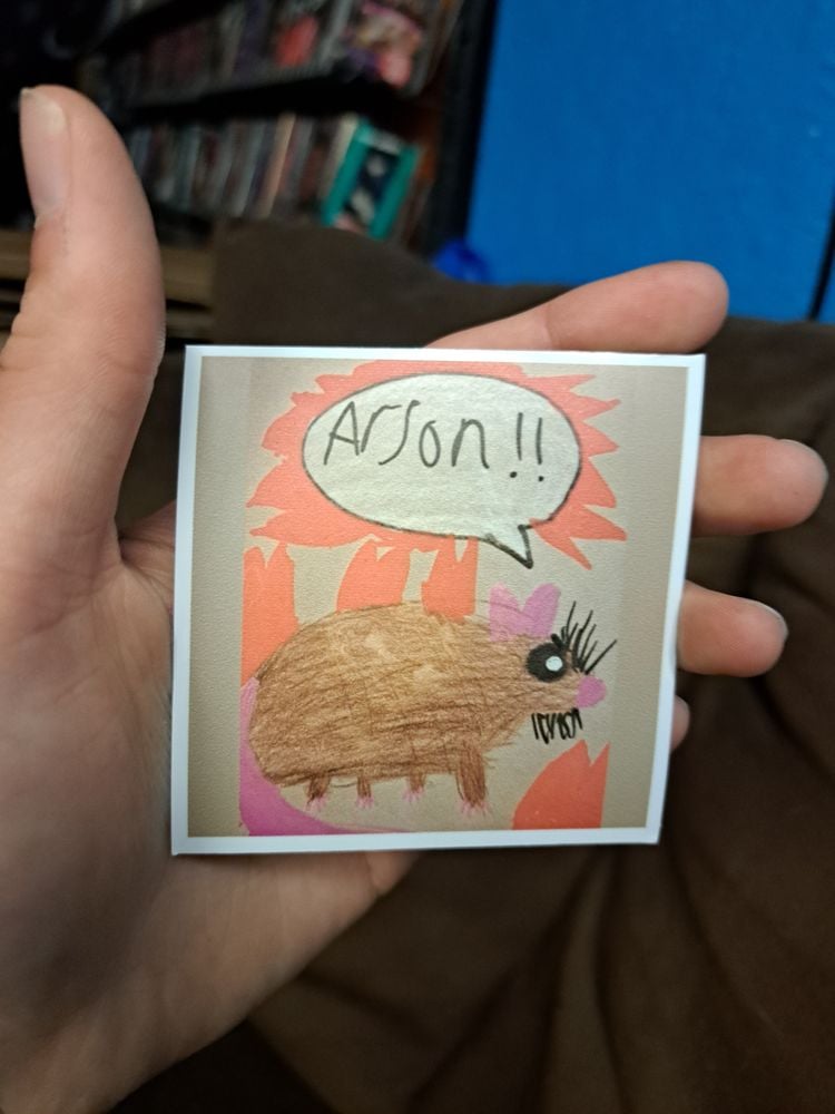 Arson rat!